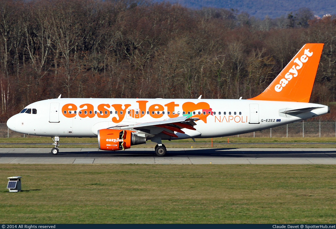Photo of G-EZEZ - Airbus A319-111 operated by easyJet