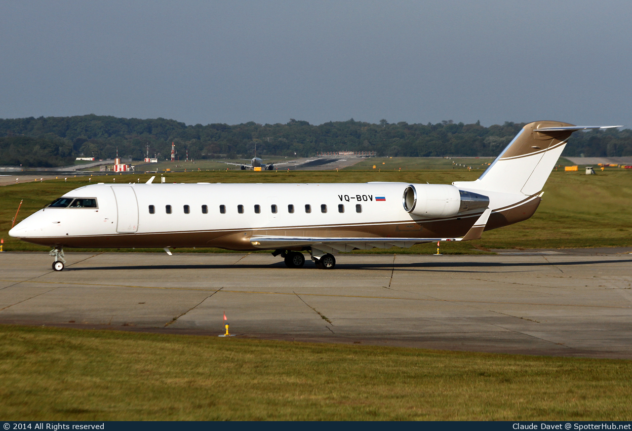 Photo of VQ-BOV - Bombardier Challenger 850 operated by Rusline