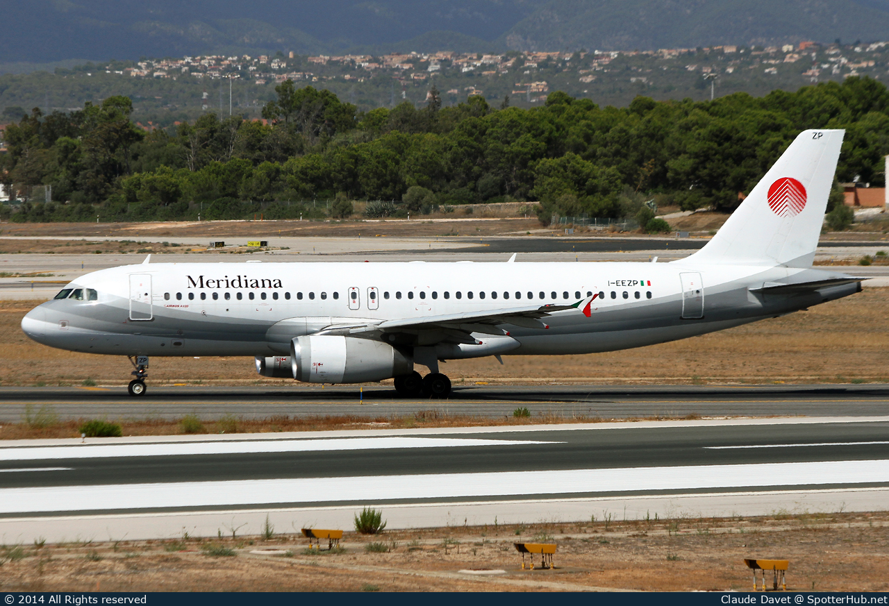 Photo of I-EEZP - Airbus A320-233 operated by Meridiana