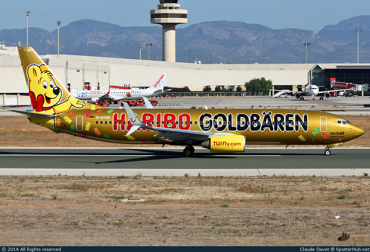 Photo of D-ATUD - Boeing 737-8K5 operated by TUIfly