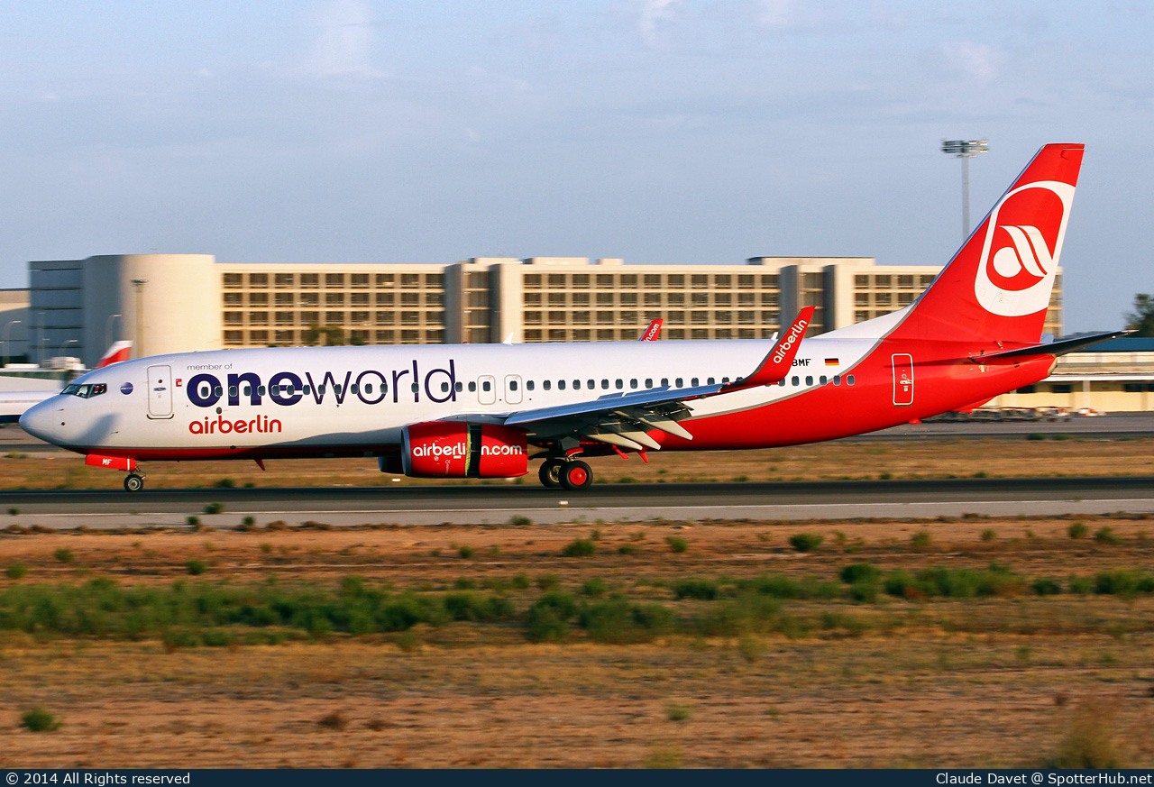 Photo of D-ABMF - Boeing 737-86J operated by Air Berlin