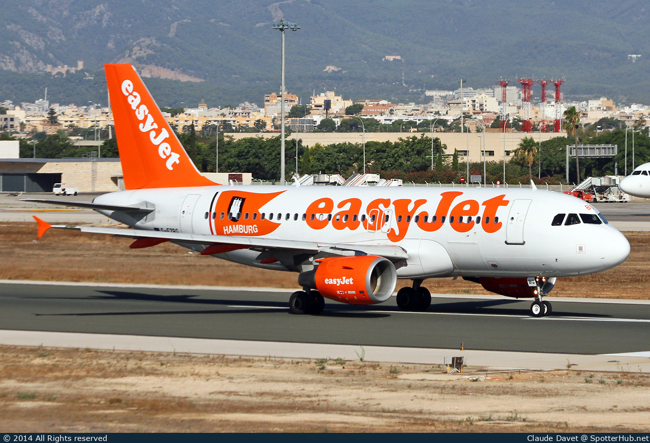 Photo of G-EZBG - Airbus A319-111 operated by easyJet