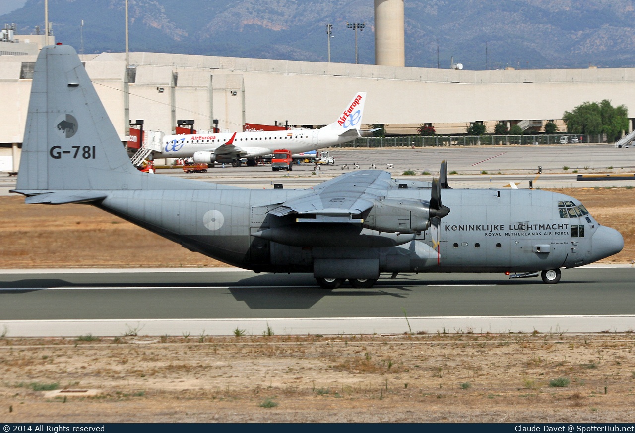 Photo of G-781 - Lockheed C-130H Hercules operated by Royal Netherlands Air Force