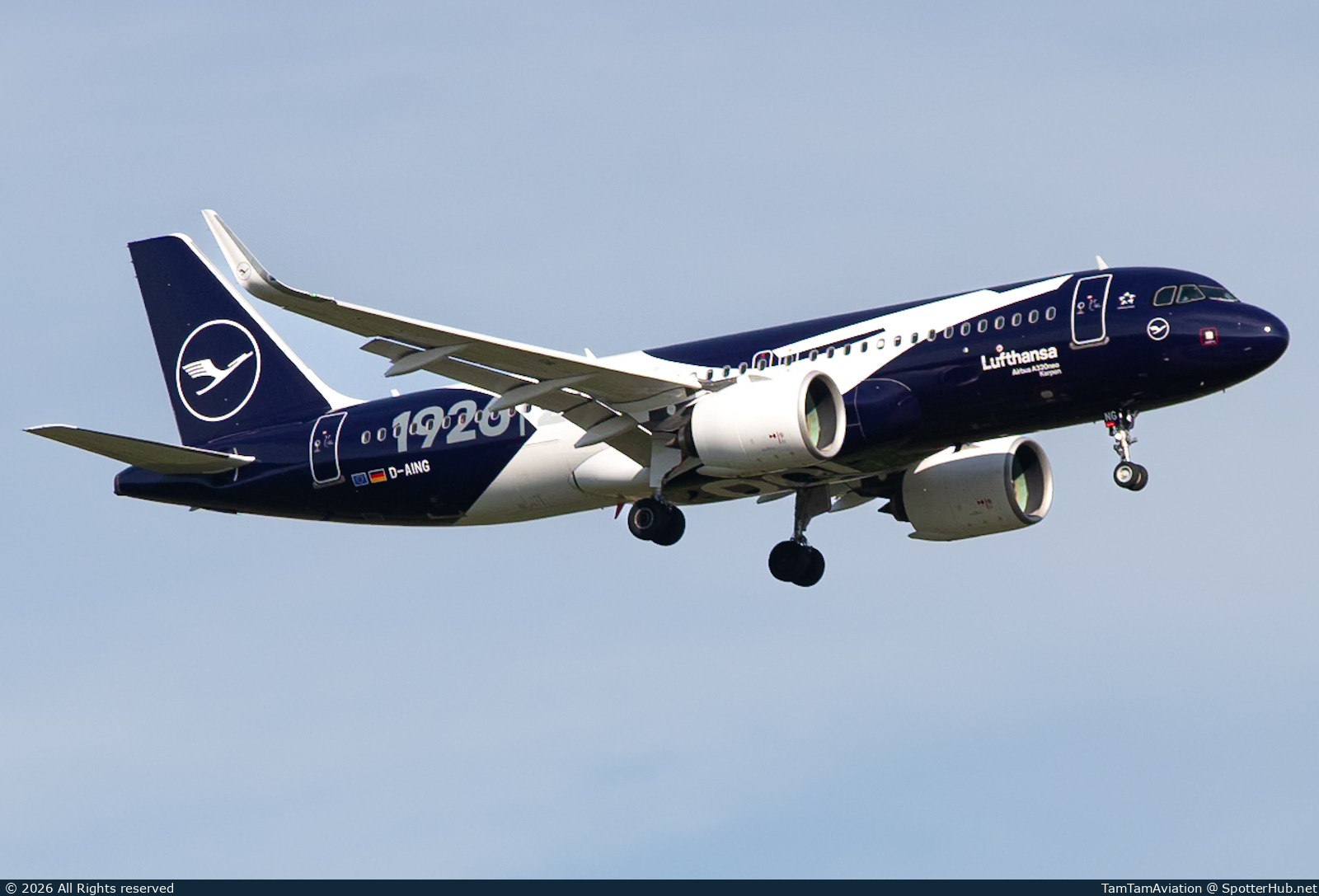Photo of D-AING - Airbus A320-271N operated by Lufthansa
