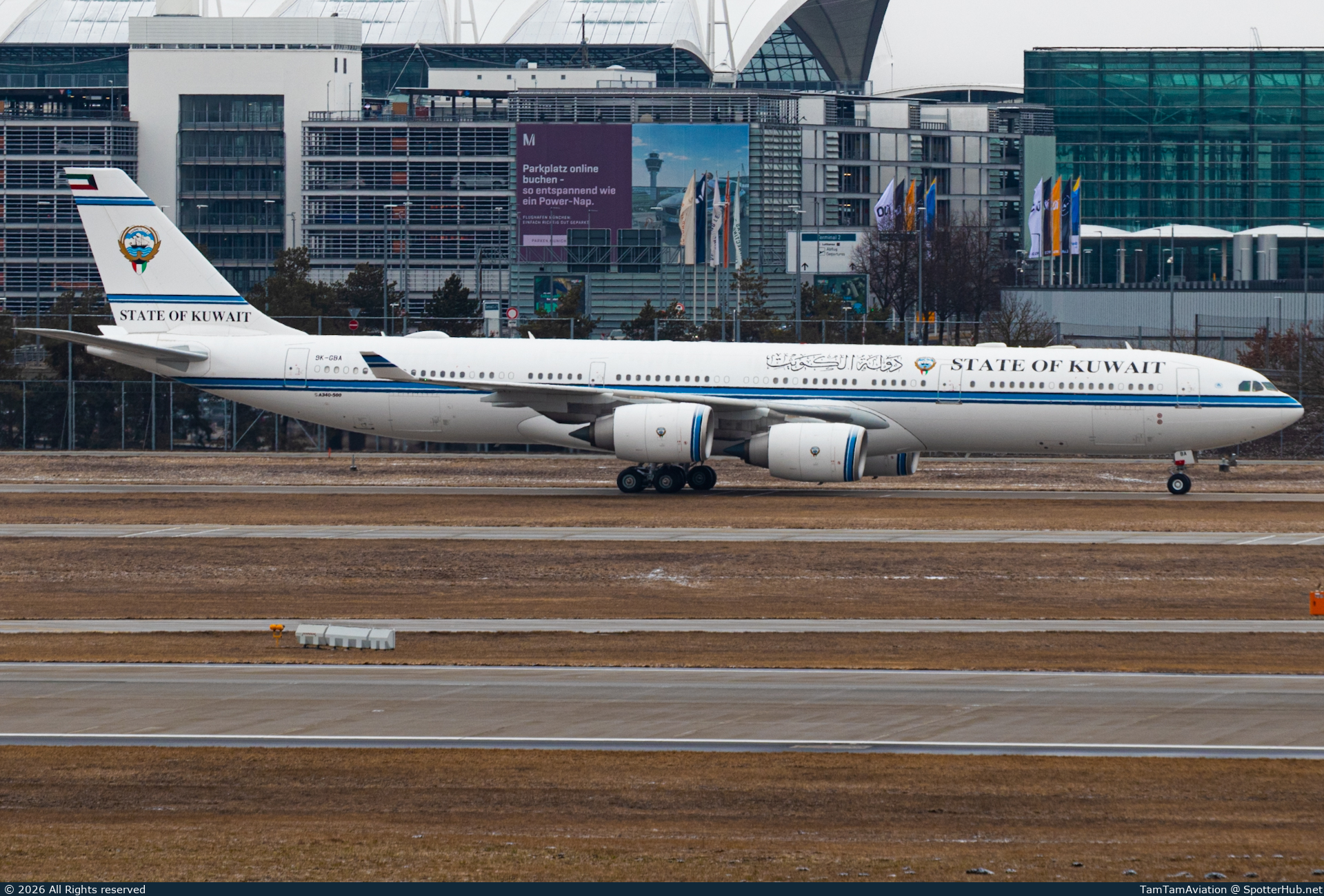 Photo of 9K-GBA - Airbus A340-541 operated by Government of Kuwait
