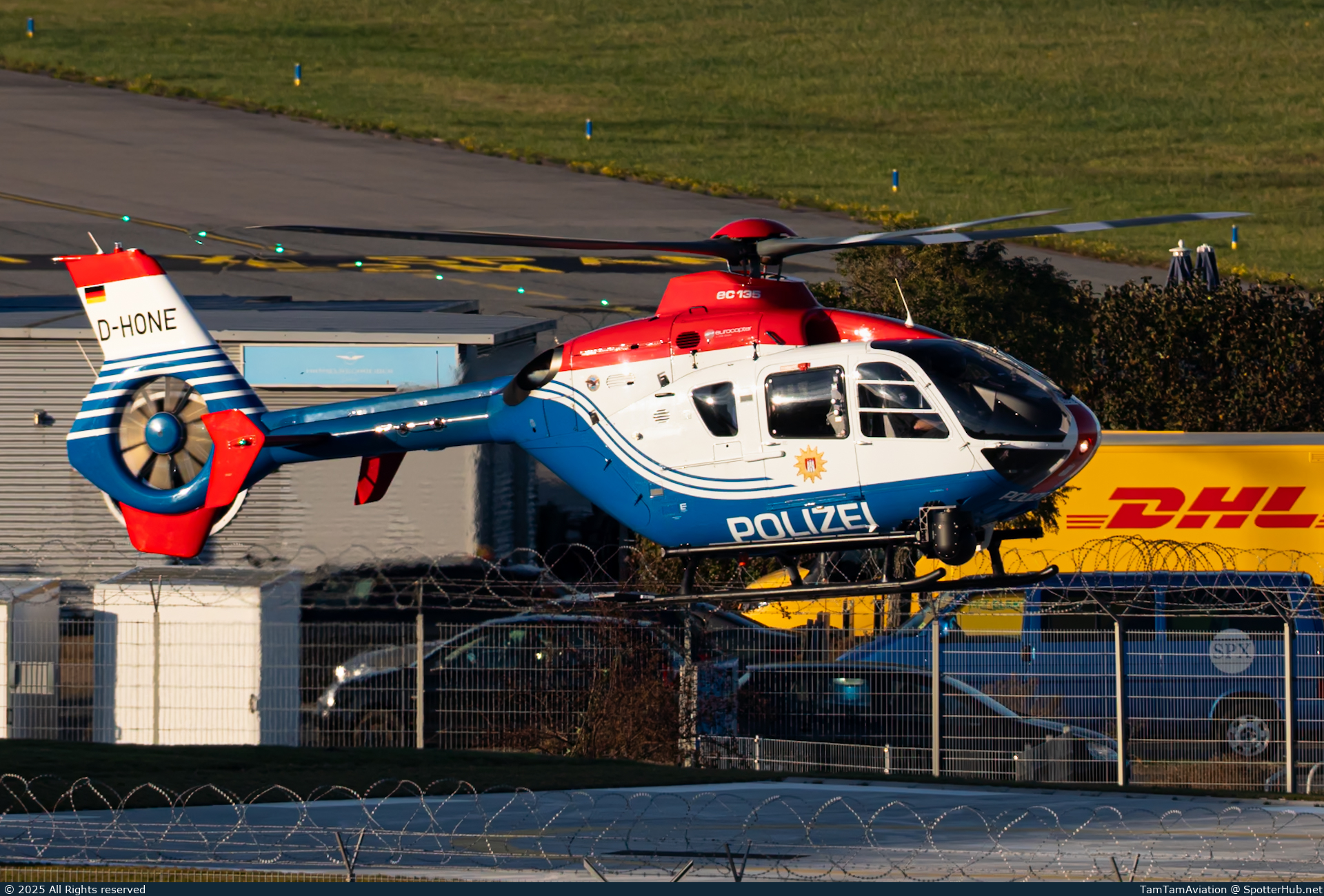 Photo of D-HONE - Eurocopter EC135 P2 operated by German Police - Hubschrauberstaffel Hamburg