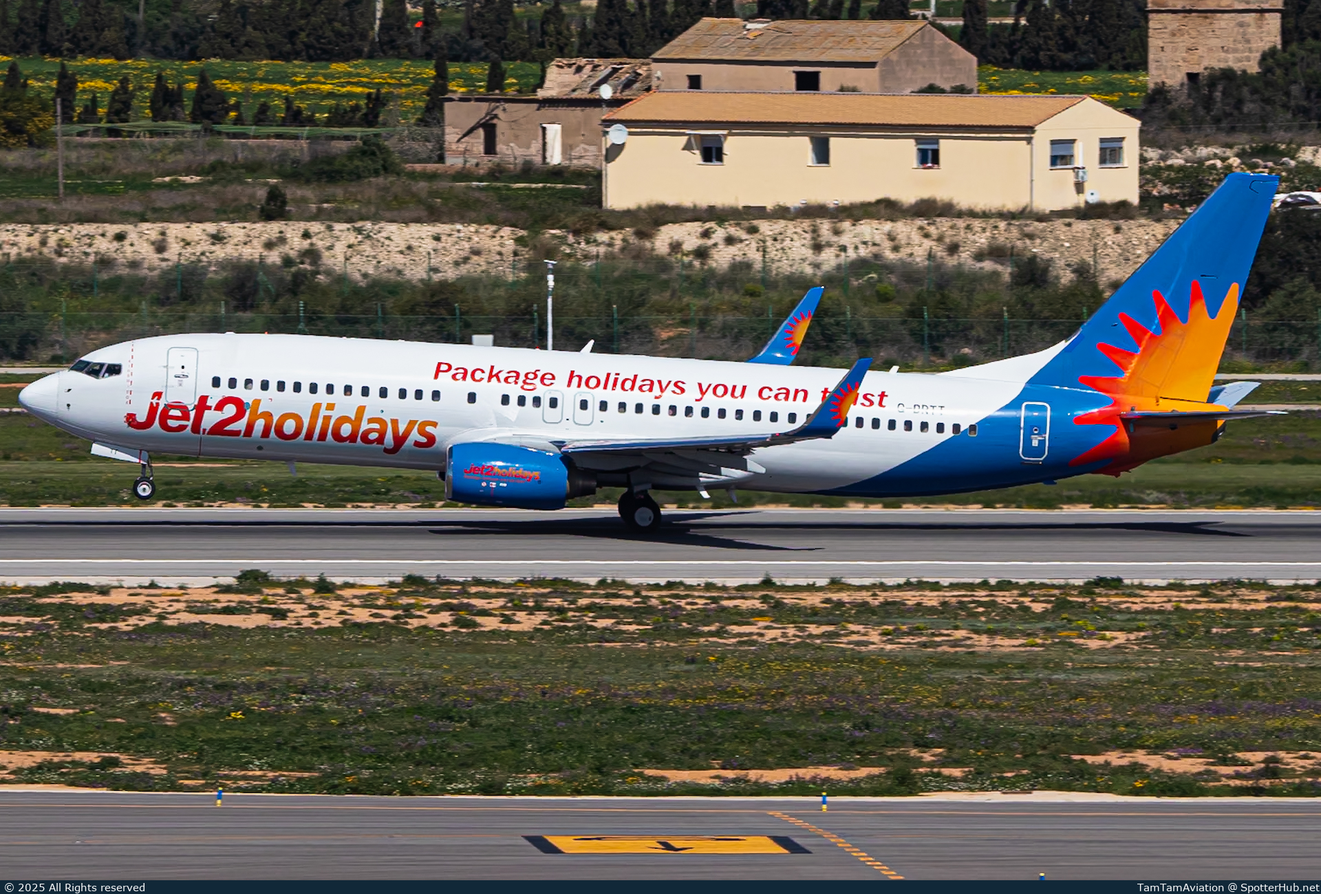 Photo of G-DRTT - Boeing 737-8Q8 operated by Jet2