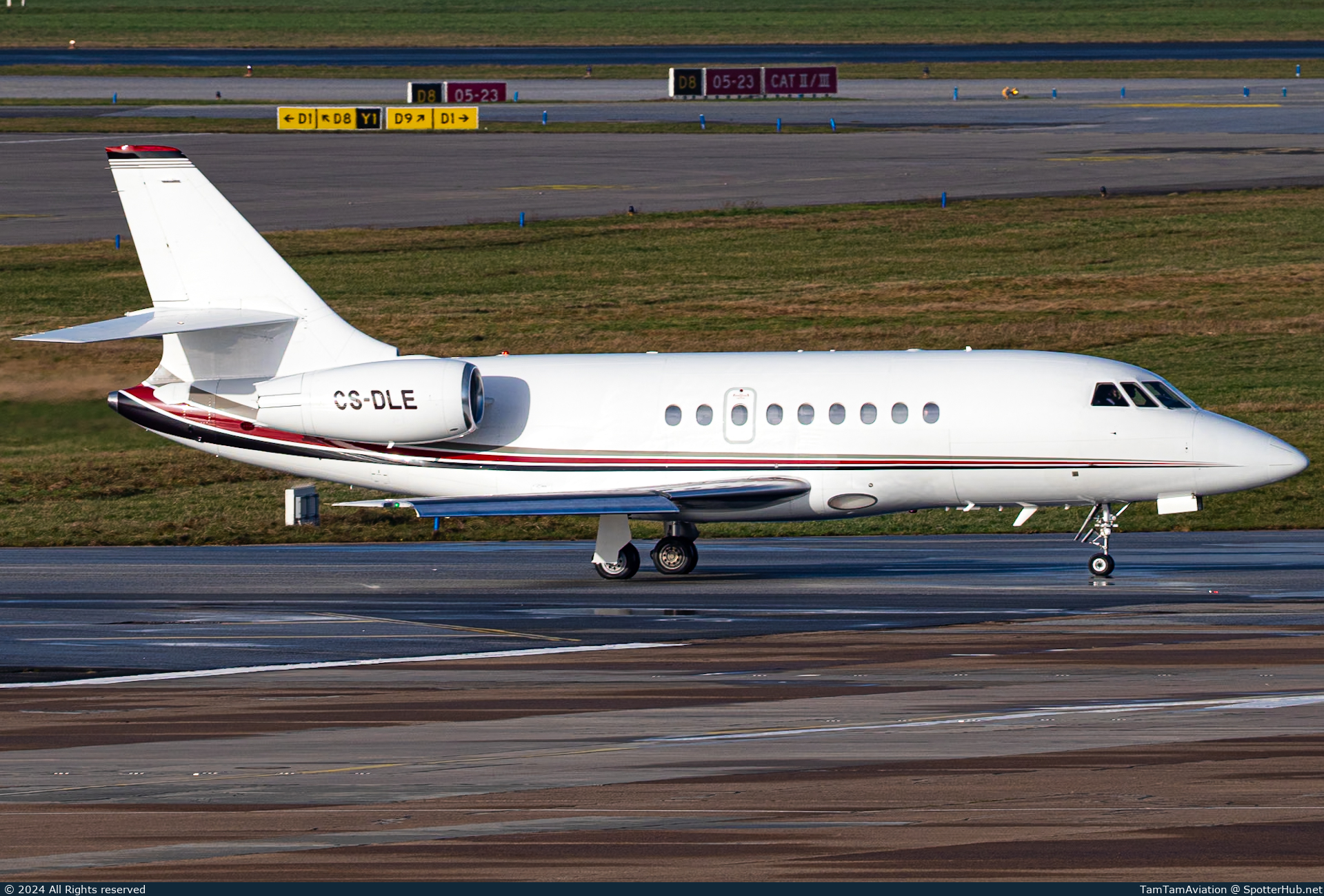 Photo of CS-DLE - Dassault Falcon 2000EX operated by NetJets Europe
