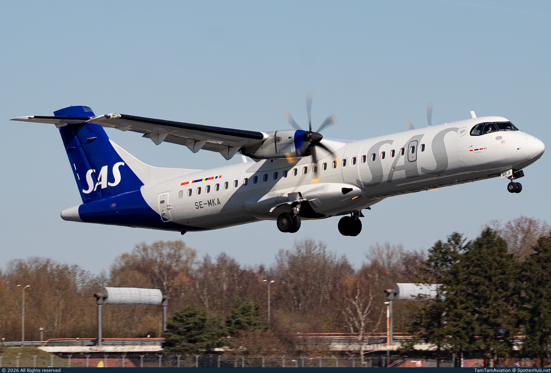 Photo of SE-MKA - ATR 72-600 operated by SAS Scandinavian Airlines (opb Braathens Regional Airways)