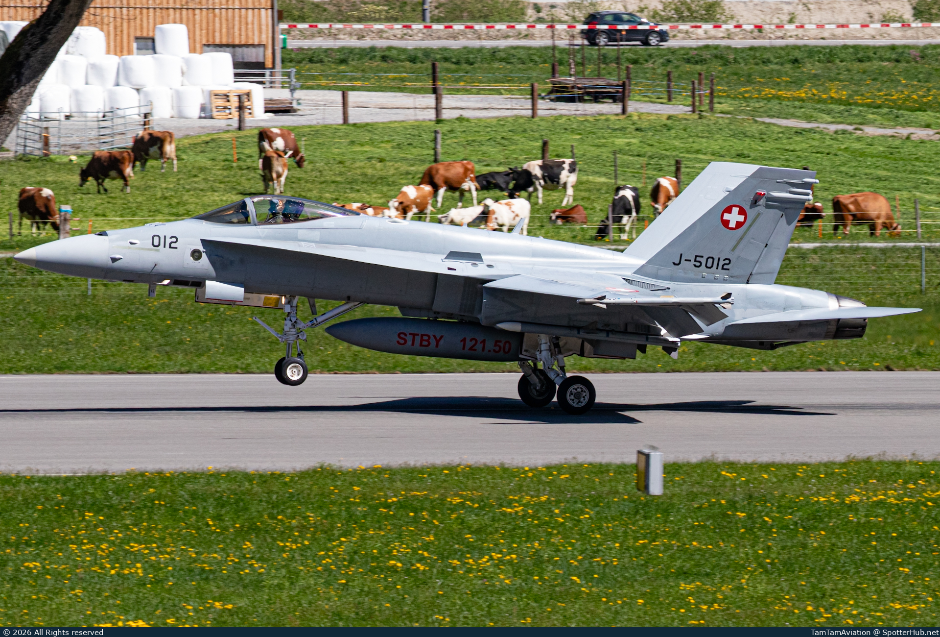Photo of J-5012 - McDonnell Douglas F/A-18C Hornet operated by Swiss Air Force