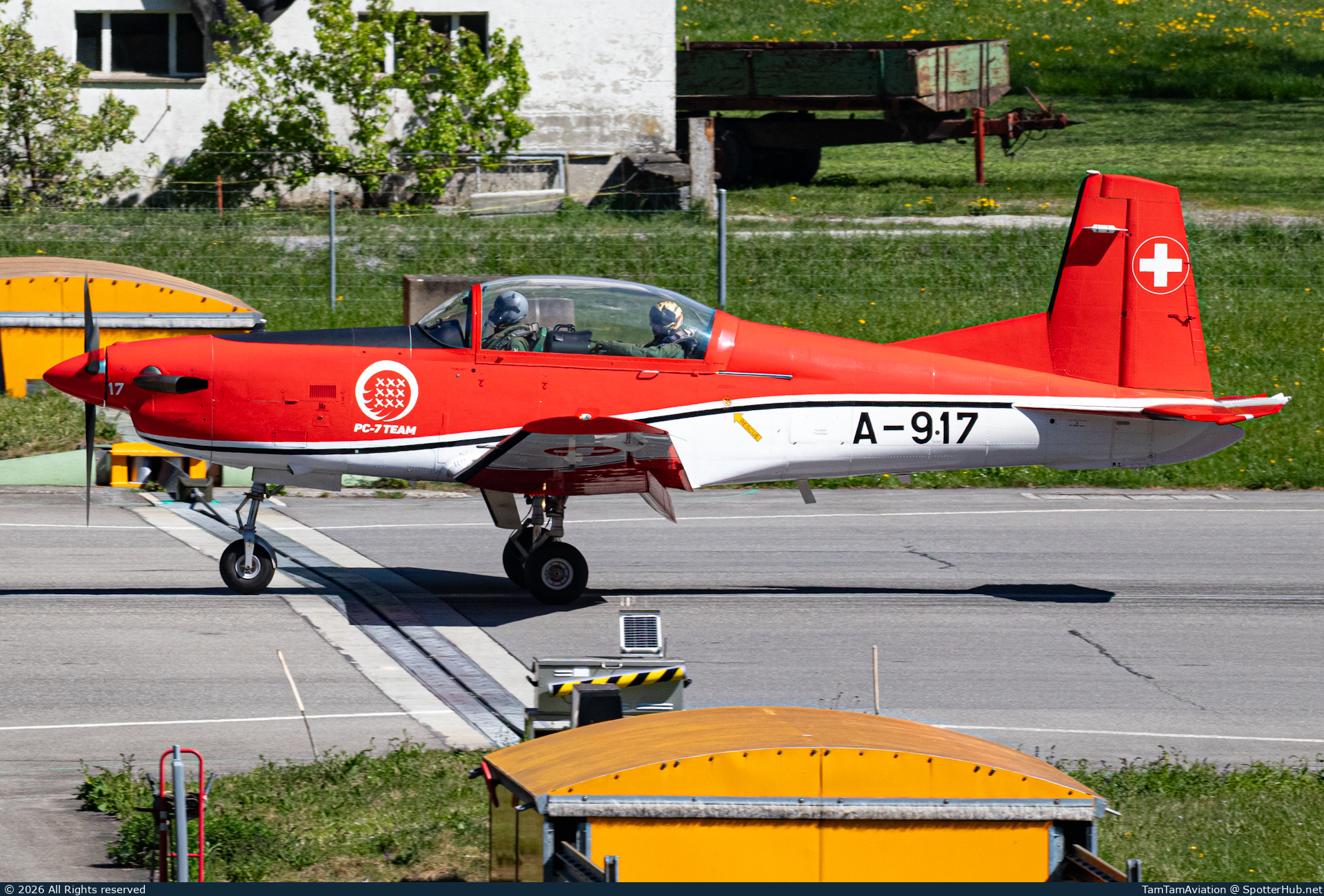 Photo of A-917 - Pilatus PC-7 operated by Swiss Air Force
