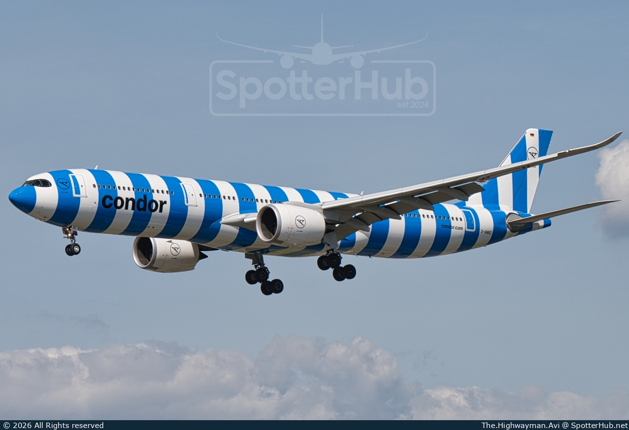 Photo of D-ANRC - Airbus A330-941 operated by Condor