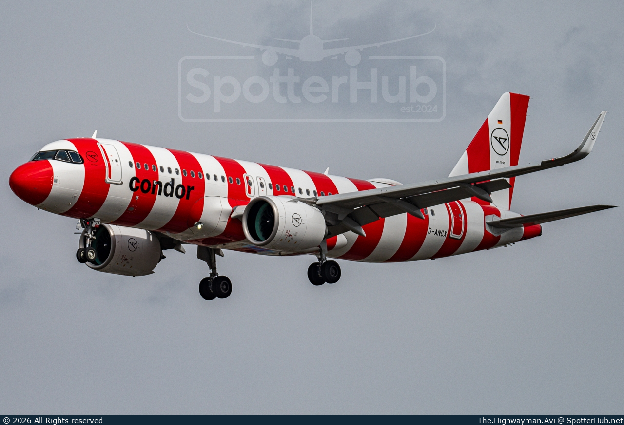 Photo of D-ANCX - Airbus A320-271N operated by Condor