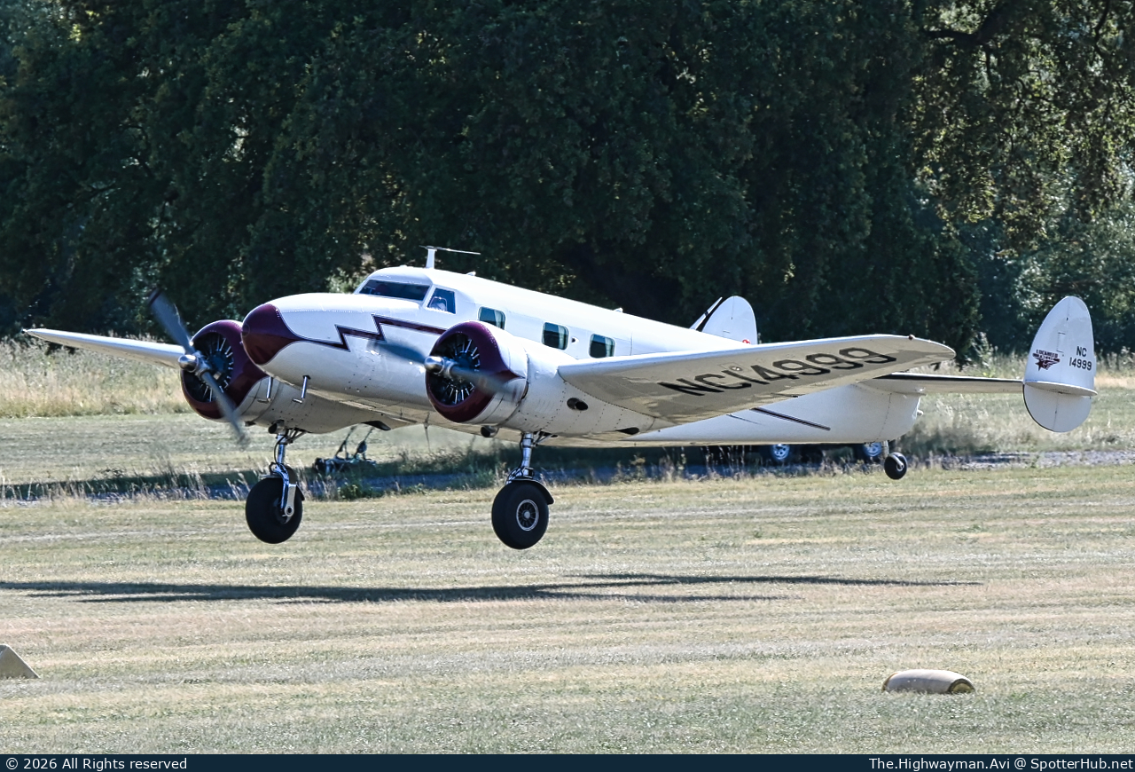Photo of NC14999 - Lockheed L-12A Electra Junior operated by Private