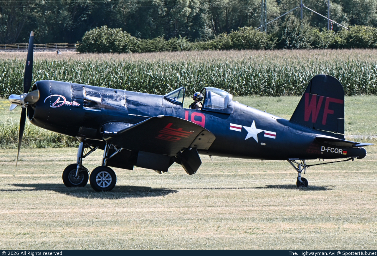 Photo of D-FCOR - Vought F4U-5NL Corsair operated by Flying Legends