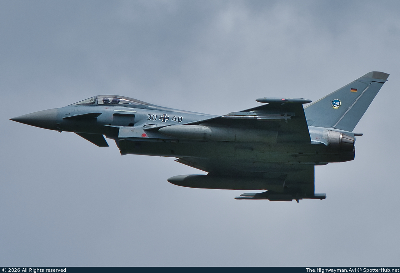 Photo of 30+40 - Eurofighter Typhoon EF-2000 operated by German Air Force
