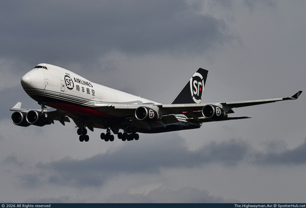 Photo of B-2423 - Boeing 747-467F(ER) operated by SF Airlines