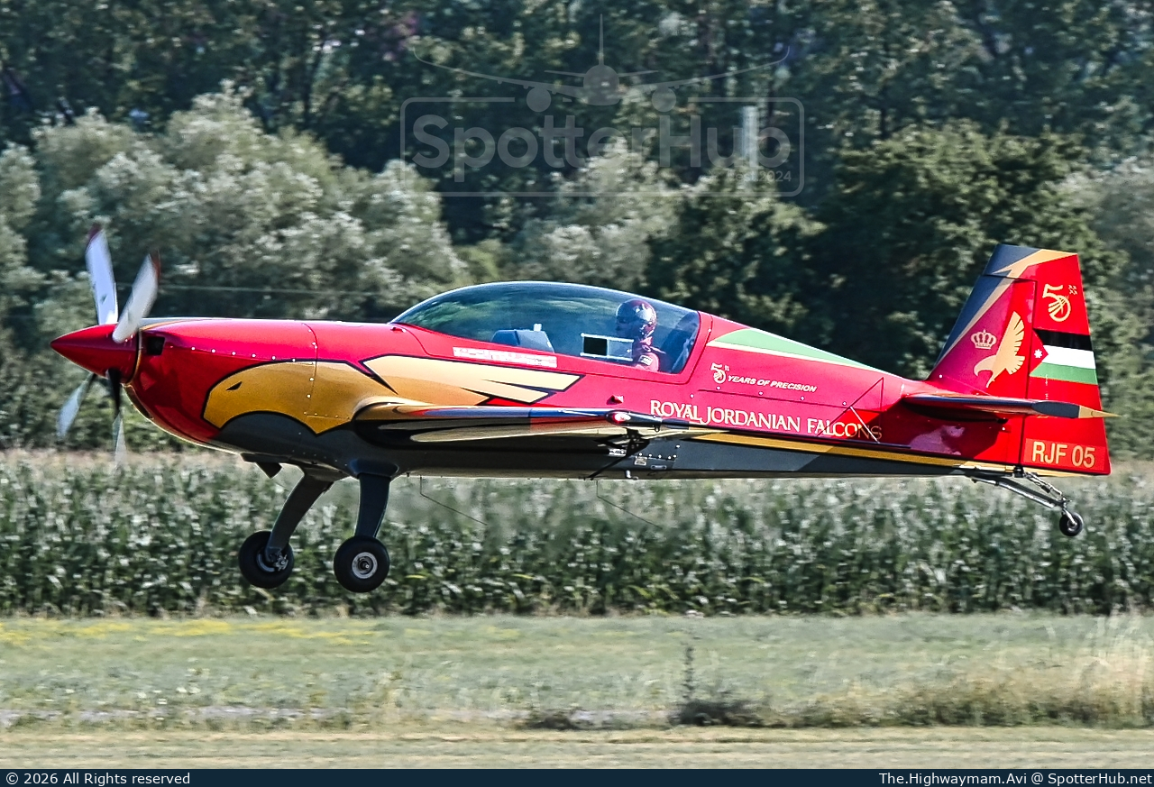 Photo of RJF05 - Extra EA-330LX operated by Royal Jordanian Falcons