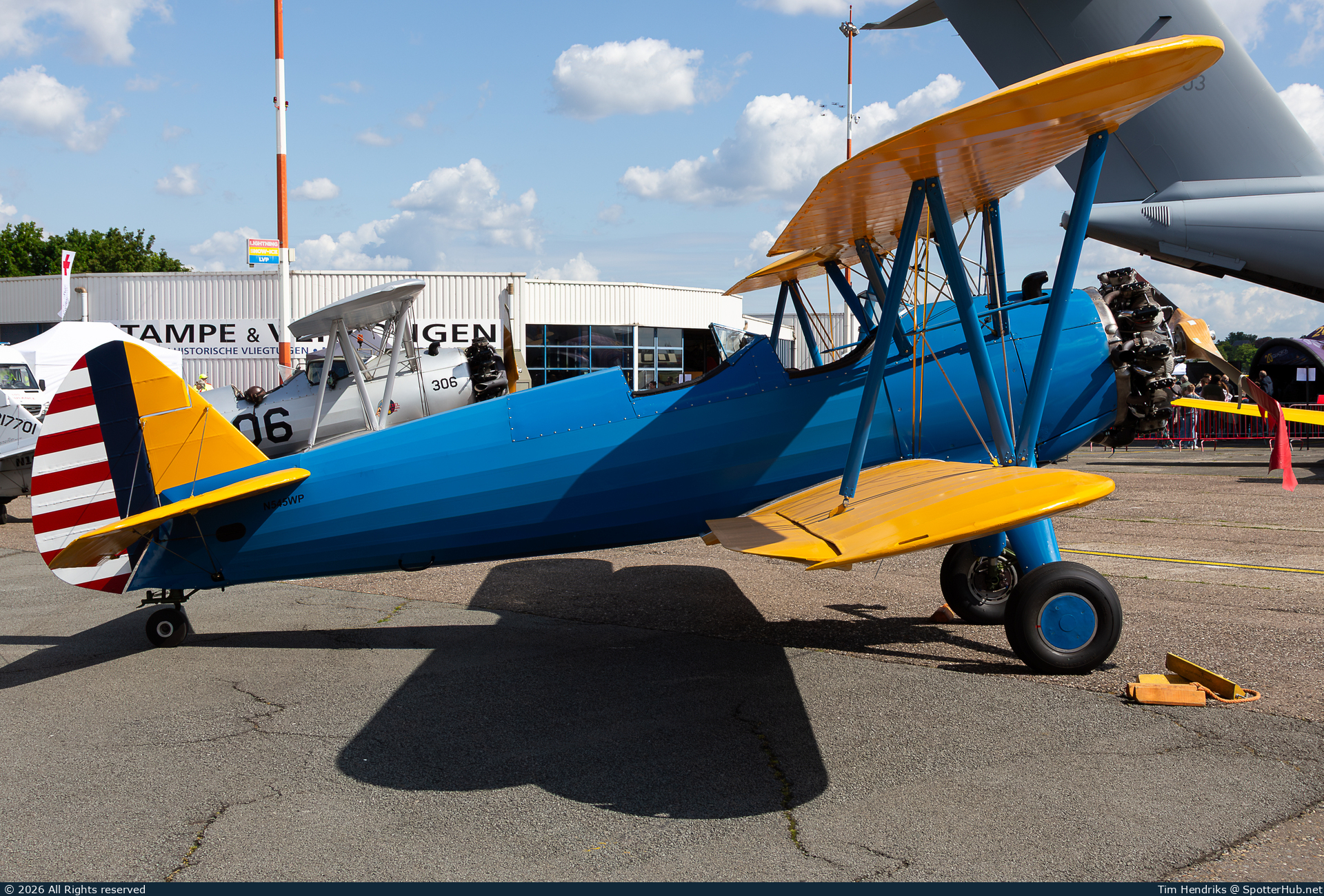 Photo of N545WP - Boeing N2S-1 Kaydet operated by Private