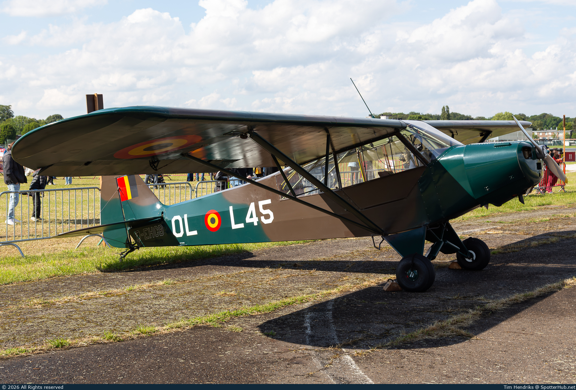 Photo of D-EHCB - Piper L-18C Super Cub operated by Private