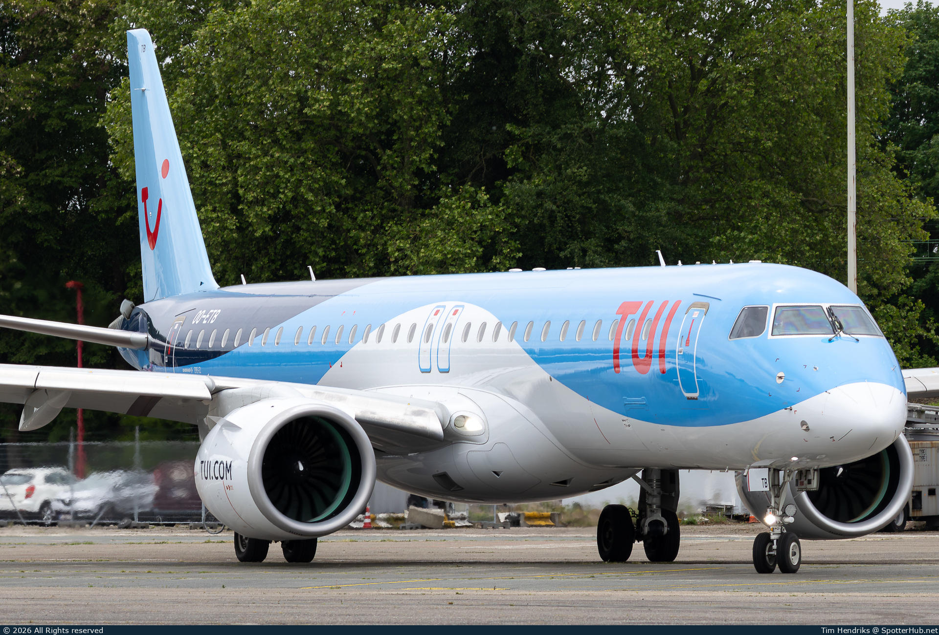 Photo of OO-ETB - Embraer ERJ-195-E2 operated by TUI Airlines Belgium