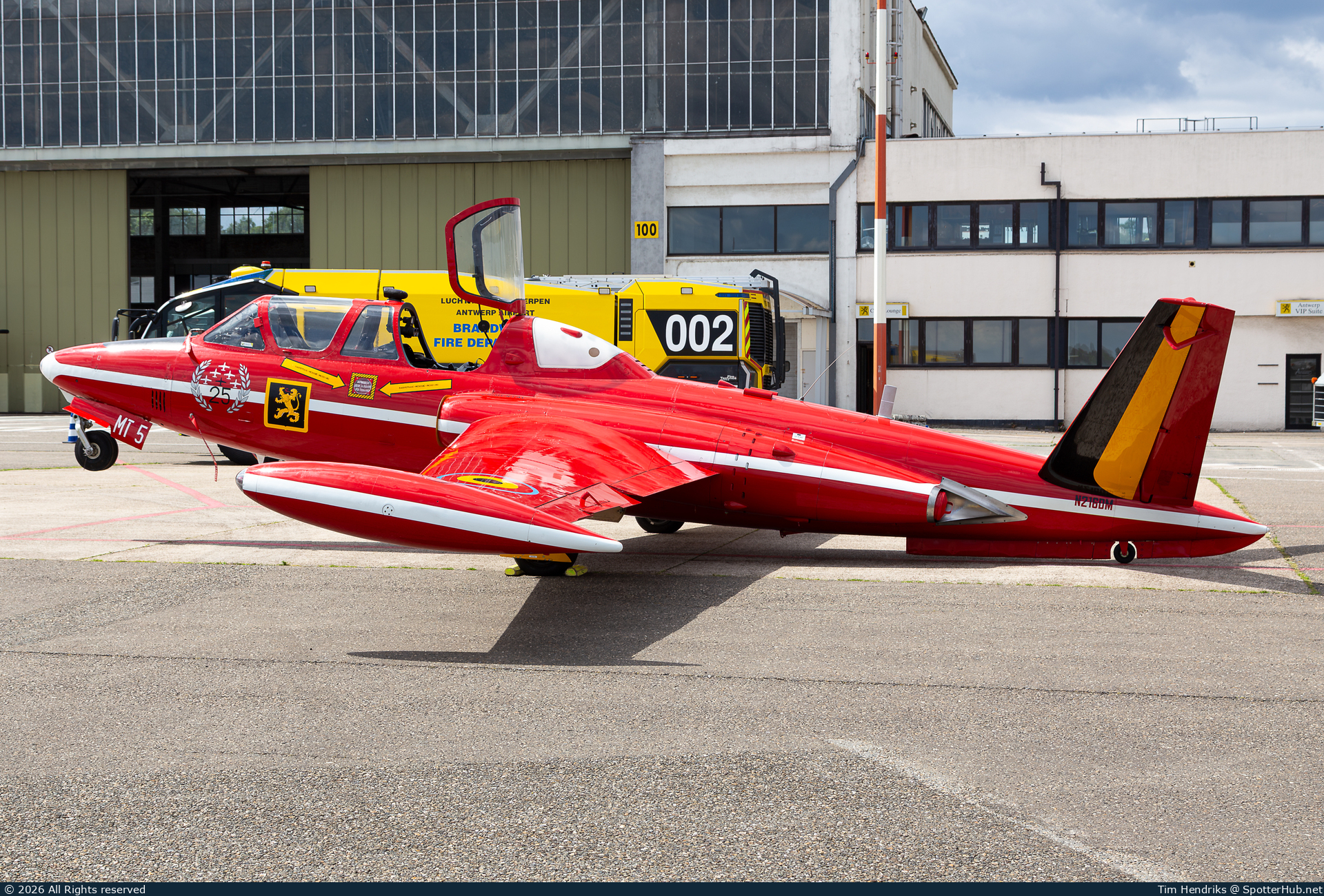 Photo of N216DM - Fouga CM.170R Magister operated by Stampe en Vertongen Museum