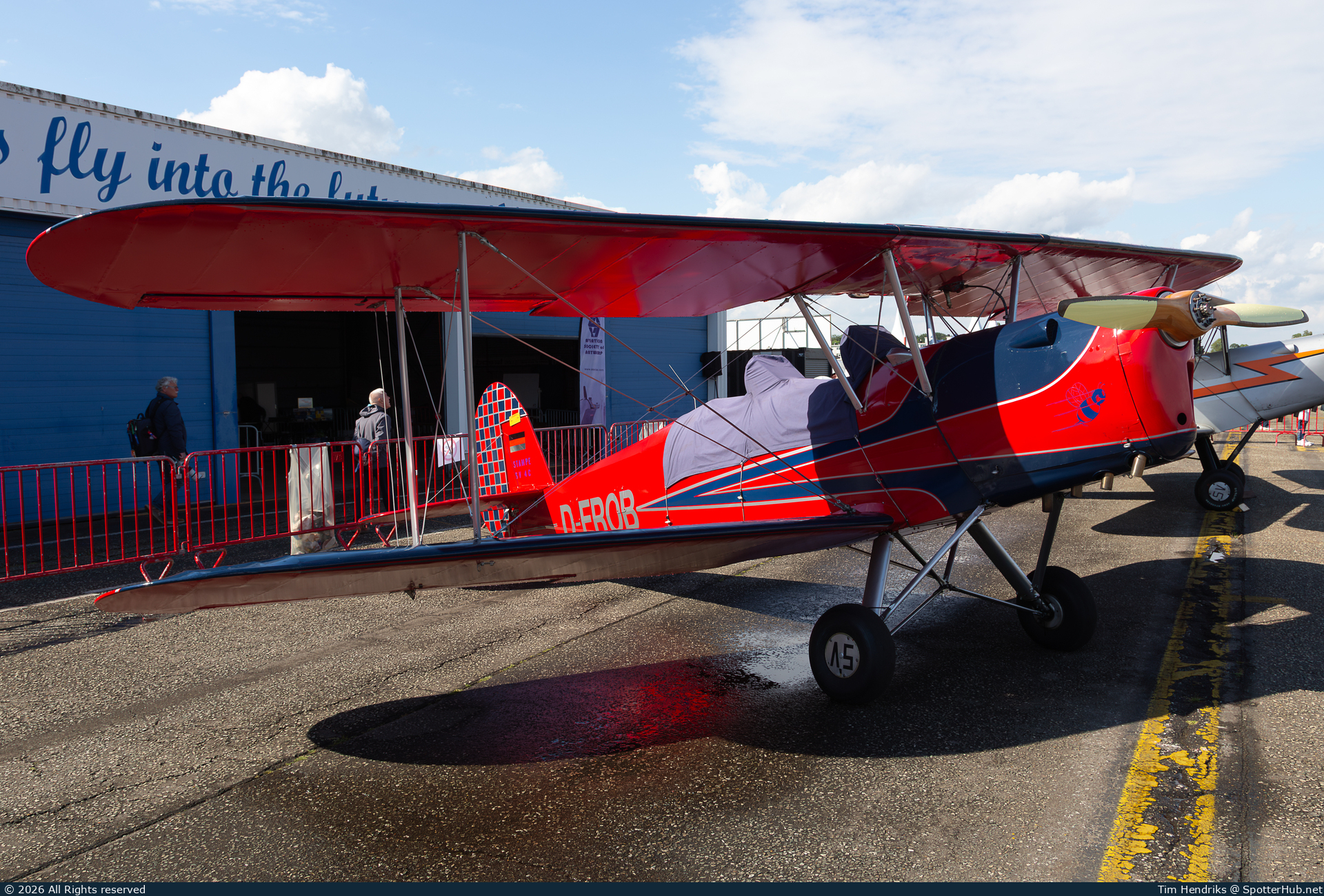 Photo of D-EROB - Stampe et Vertongen SV.4C operated by Private