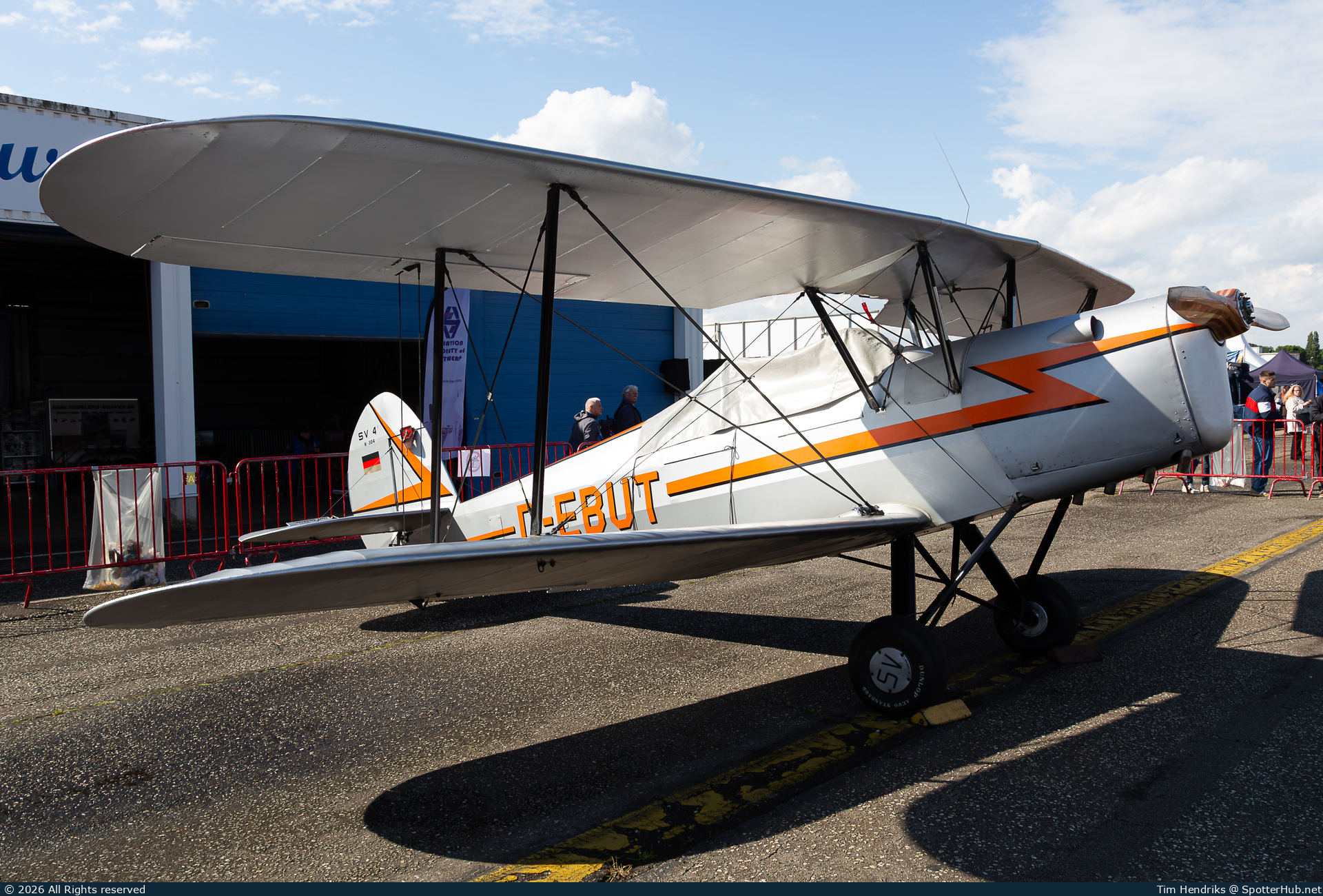 Photo of D-EBUT - Stampe et Vertongen SV.4C operated by Private