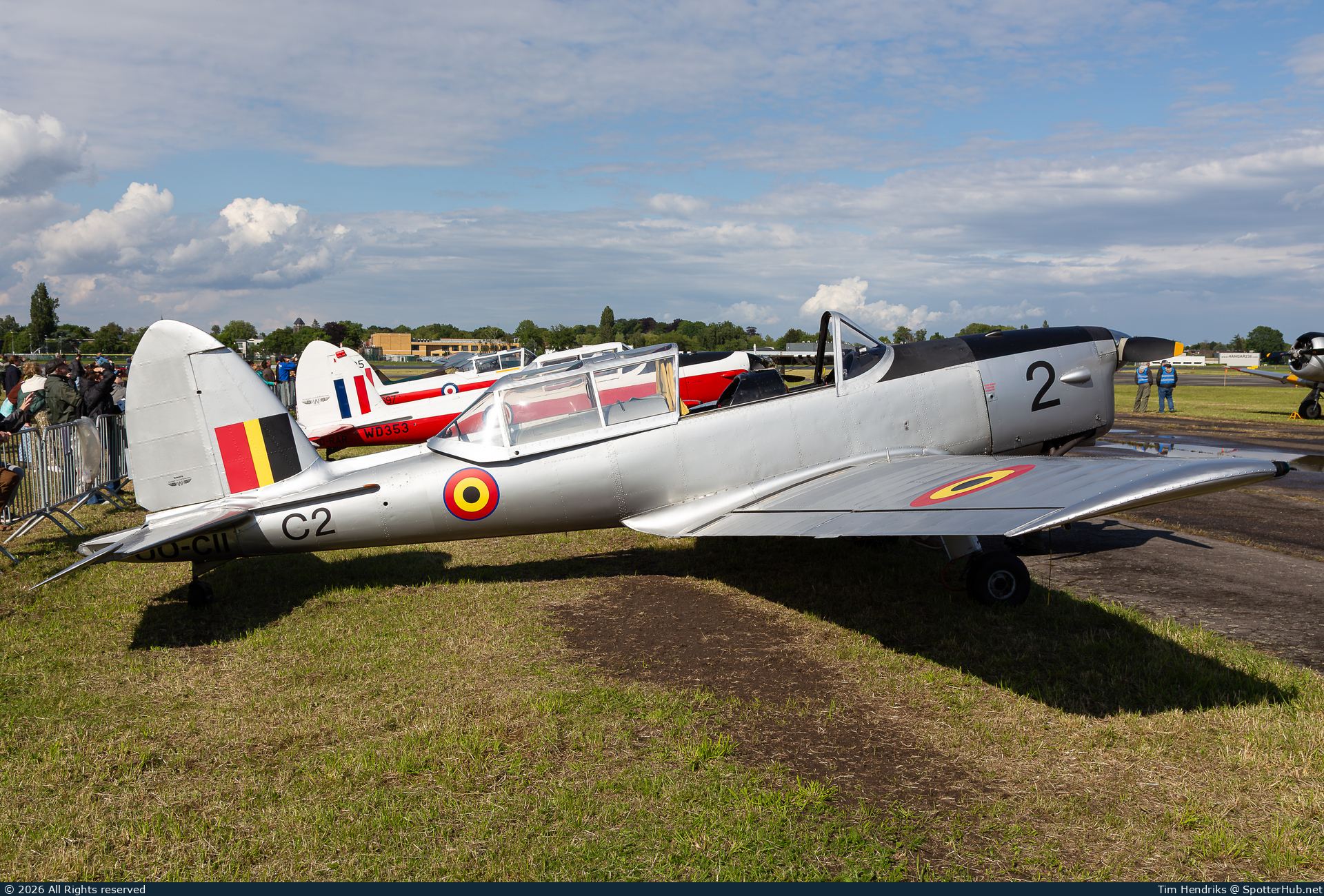 Photo of OO-CII - De Havilland Canada DHC-1 Chipmunk 22 operated by Private