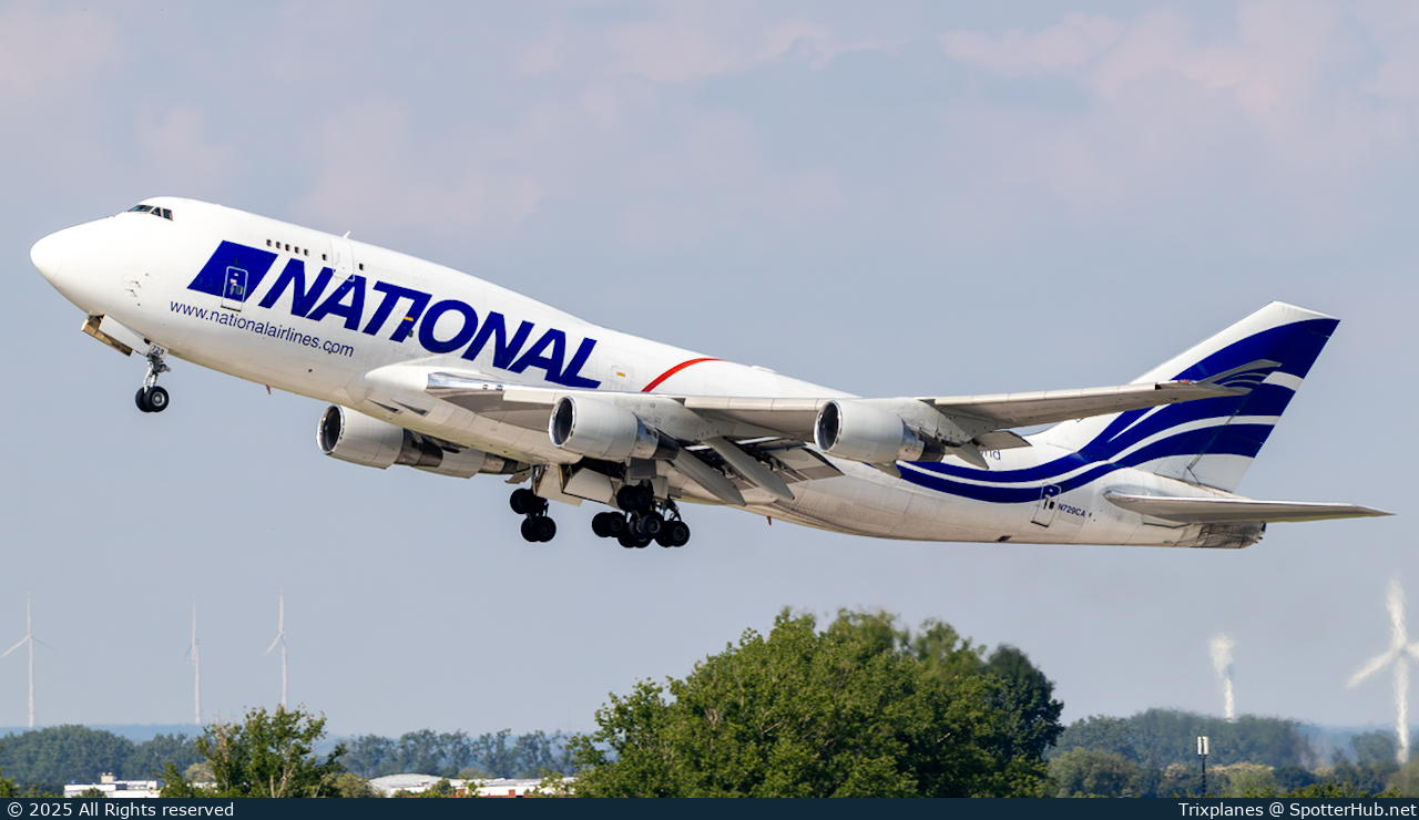 Photo of N729CA - Boeing 747-412(BCF) operated by National Airlines [2006]