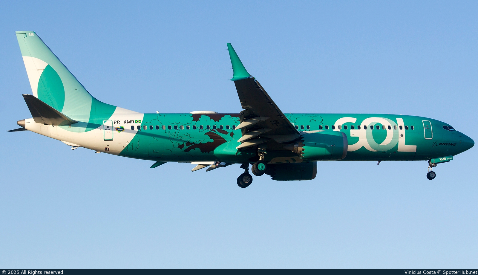 Photo of PR-XMR - Boeing 737 MAX 8 operated by GOL Linhas Aéreas
