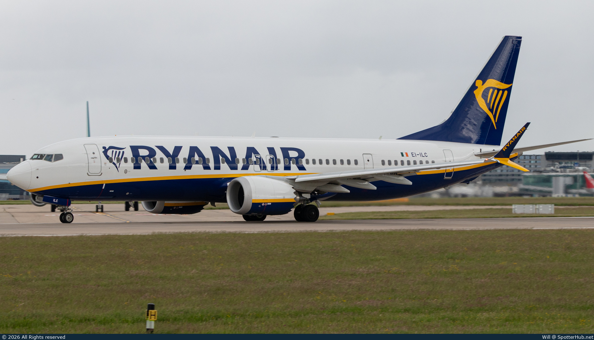 Photo of EI-ILC - Boeing 737 MAX 8-200 operated by Ryanair