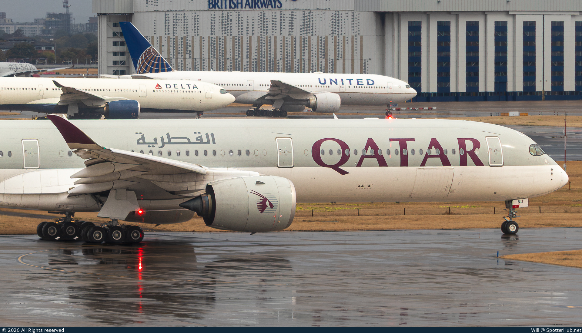 Photo of A7-ANJ - Airbus A350-1041 operated by Qatar Airways