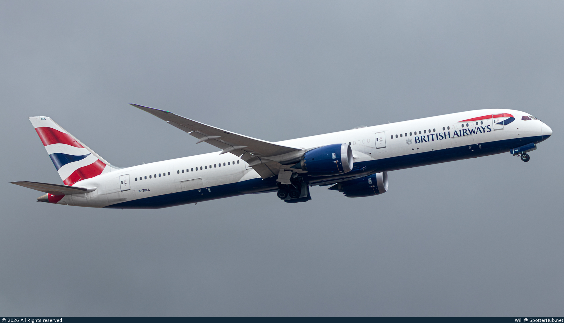Photo of G-ZBLL - Boeing 787-10 Dreamliner operated by British Airways