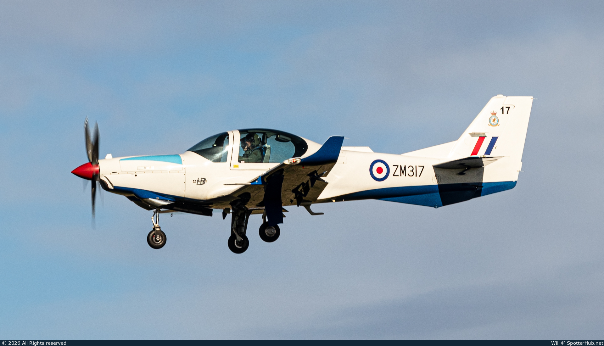 Photo of ZM317 - Grob Perfect T1 operated by Royal Air Force