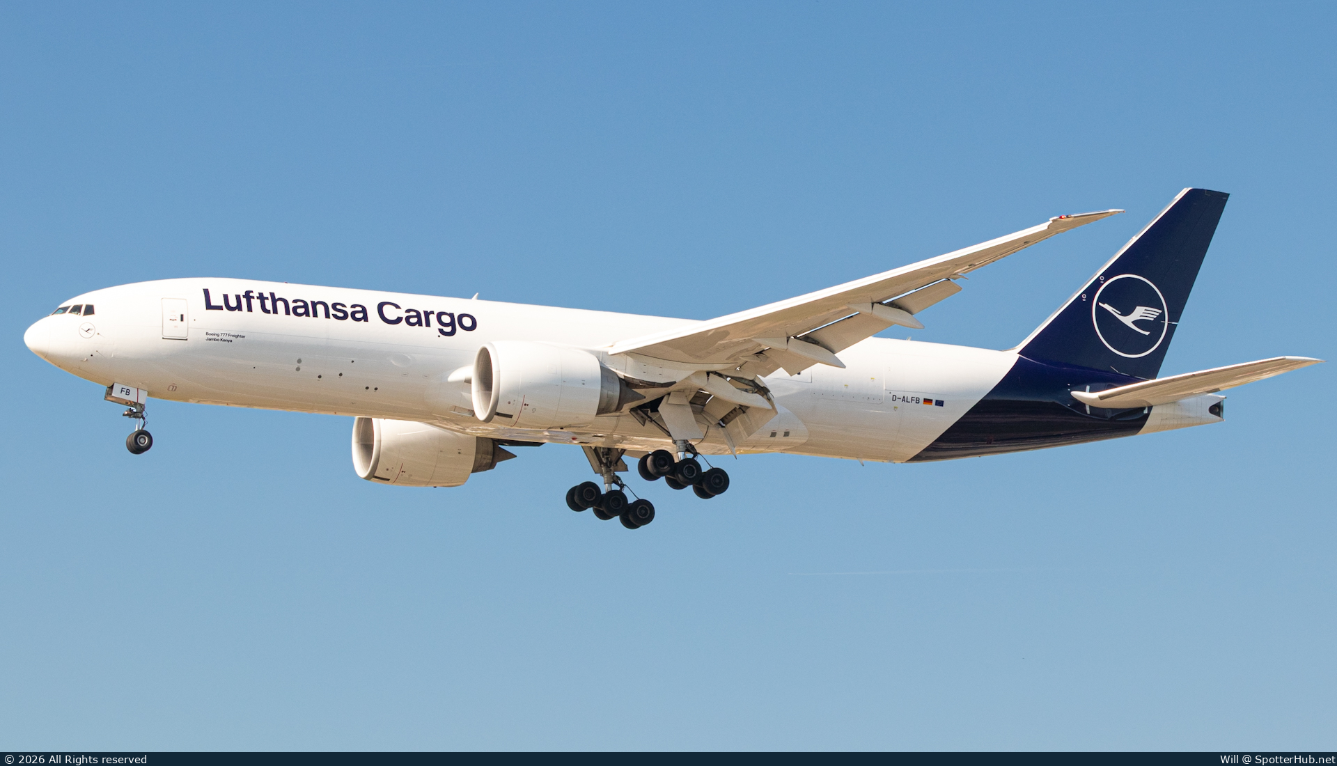 Photo of D-ALFB - Boeing 777-FBT operated by Lufthansa Cargo