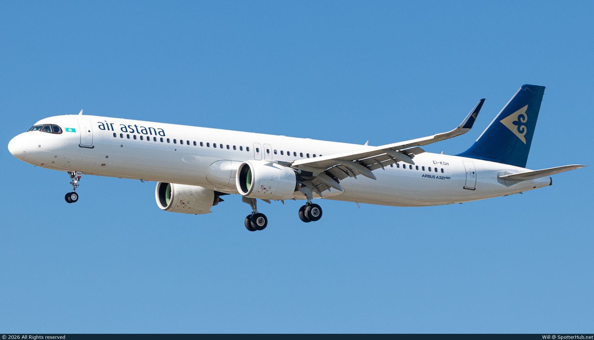 Photo of EI-KGH - Airbus A321-271NX operated by Air Astana