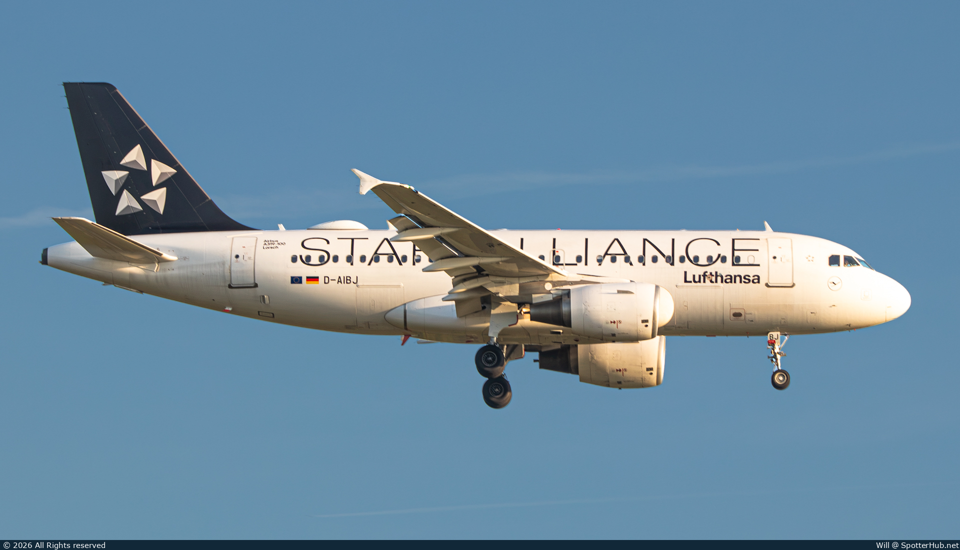 Photo of D-AIBJ - Airbus A319-112 operated by Lufthansa