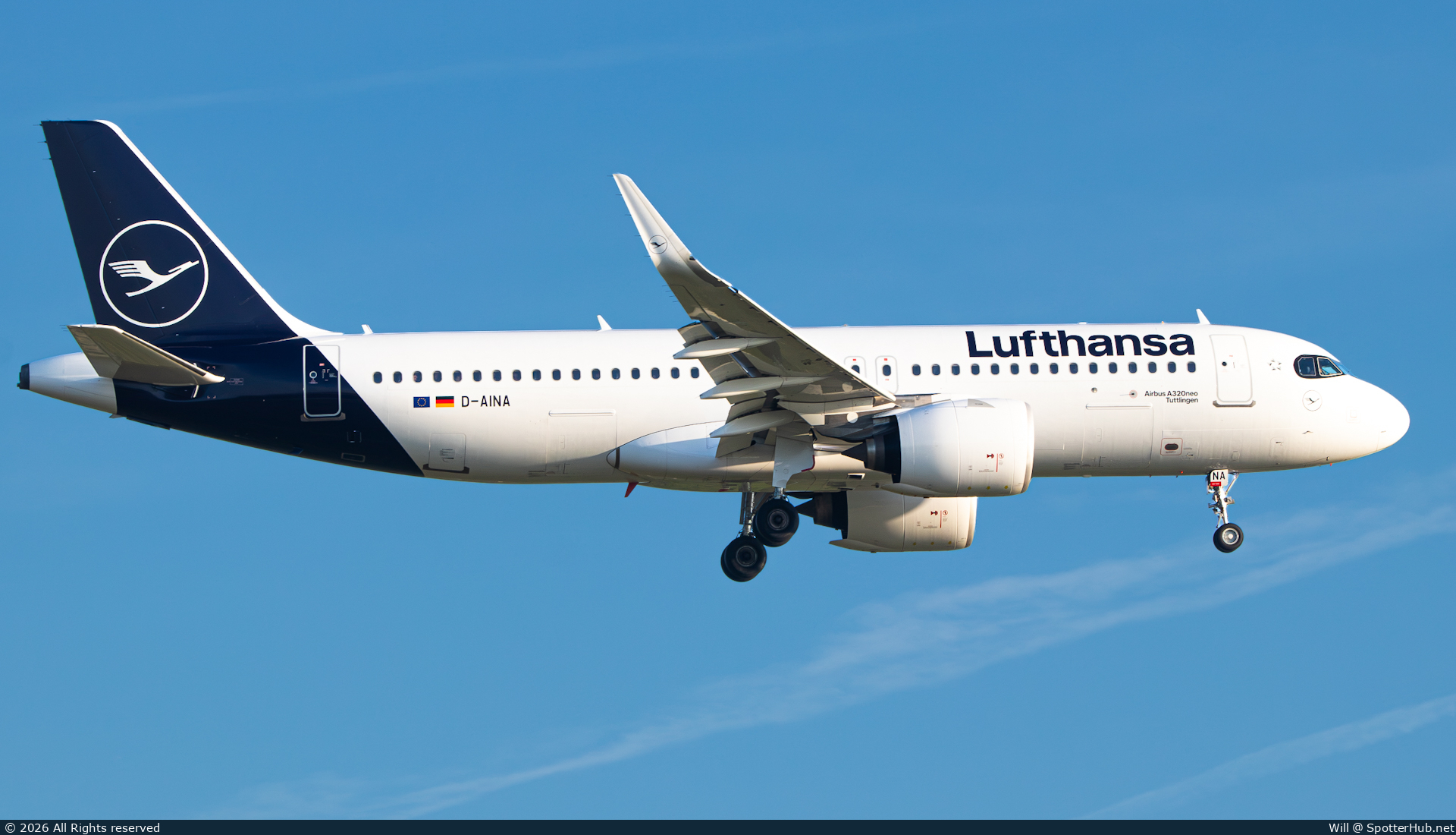Photo of D-AINA - Airbus A320-271N operated by Lufthansa
