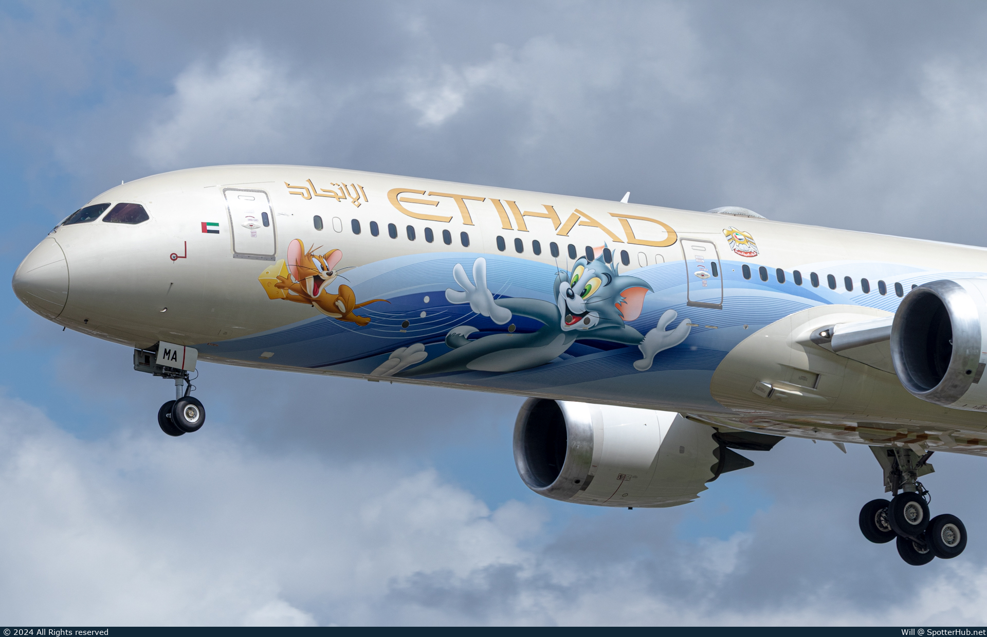 Photo of A6-BMA - Boeing 787-10 Dreamliner operated by Etihad Airways
