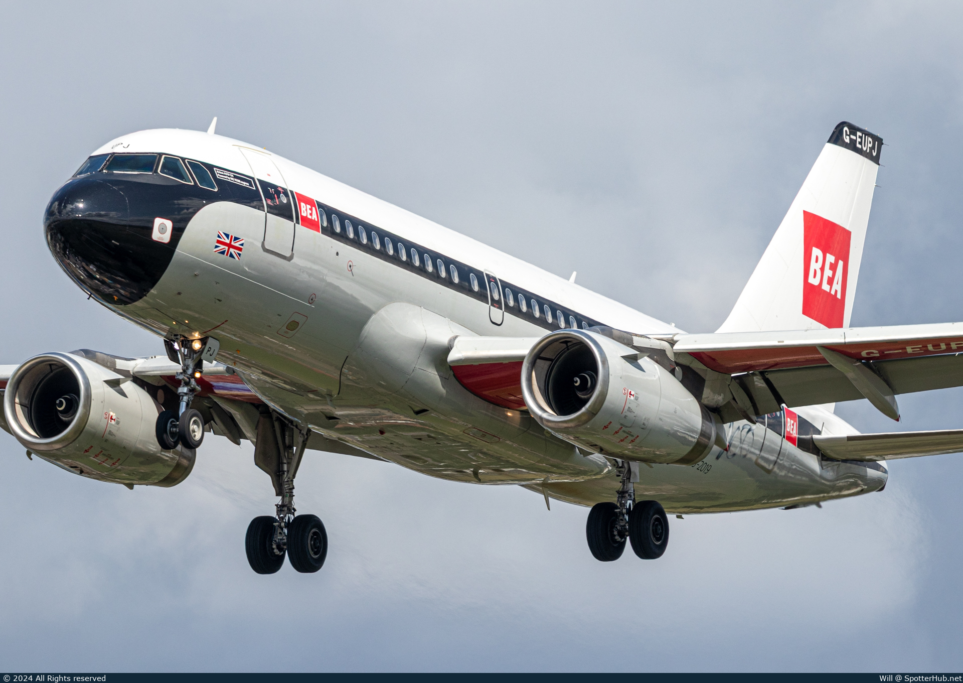 Photo of G-EUPJ - Airbus A319-131 operated by British Airways