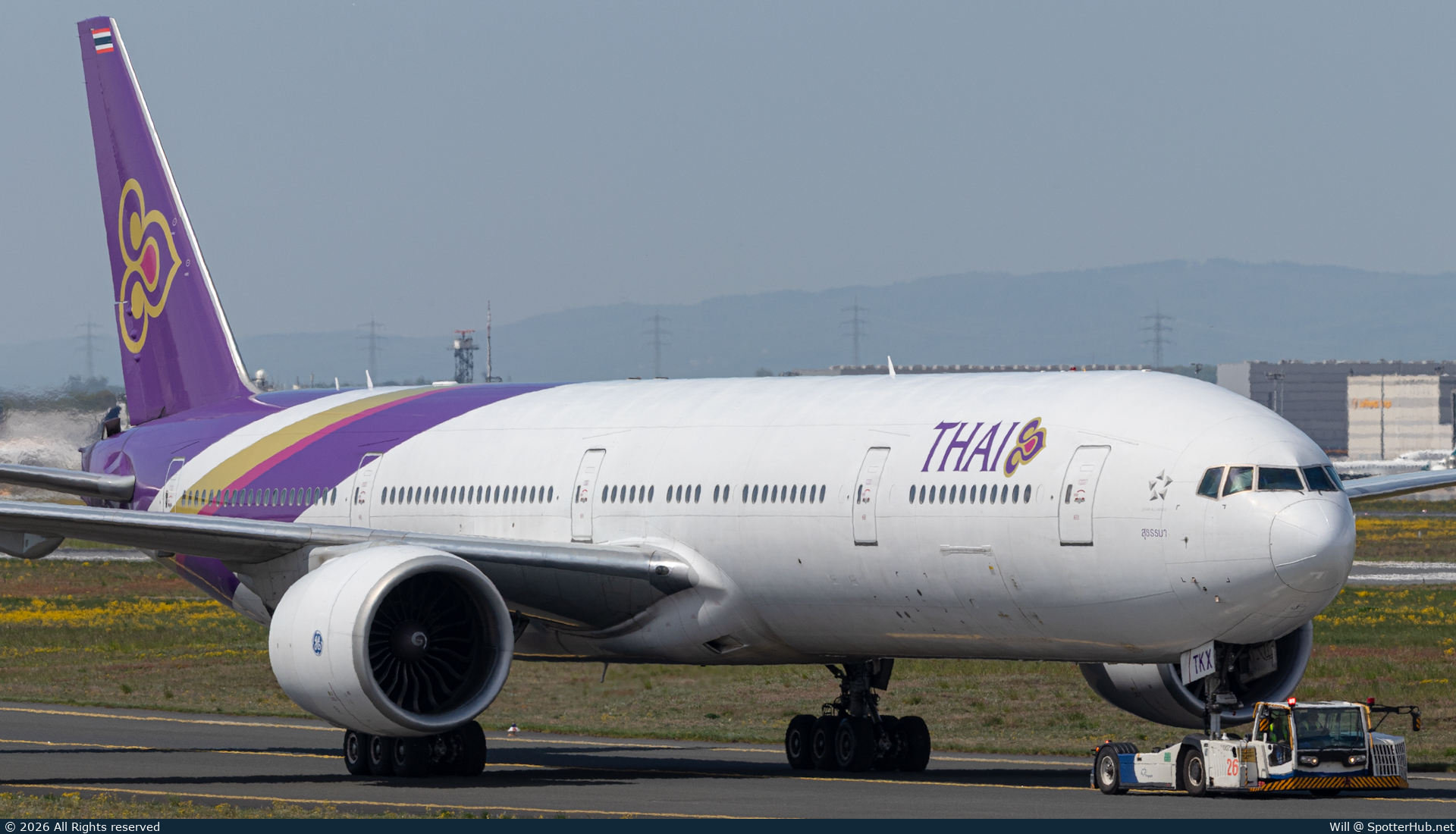 Photo of HS-TKX - Boeing 777-3D7(ER) operated by Thai Airways International