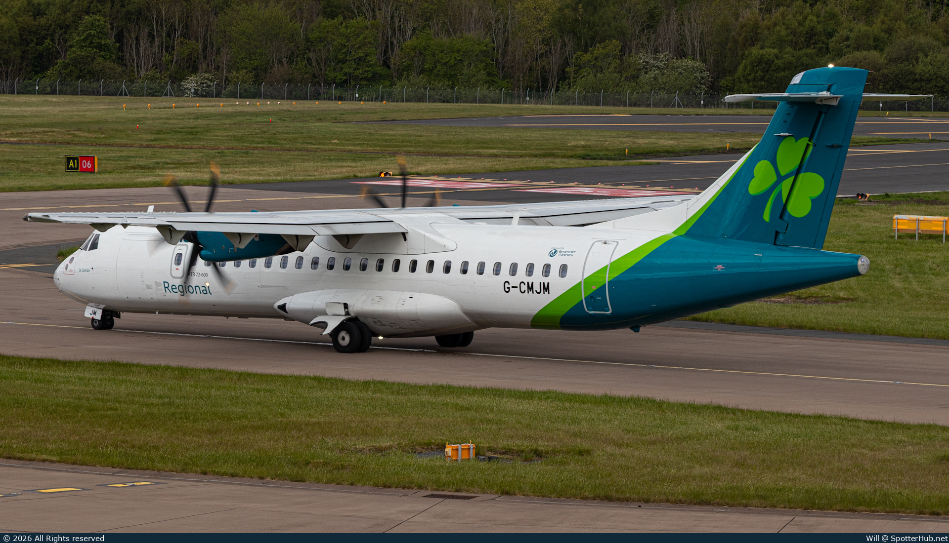Photo of G-CMJM - ATR 72-600 operated by Aer Lingus Regional (opb Emerald Airlines UK)
