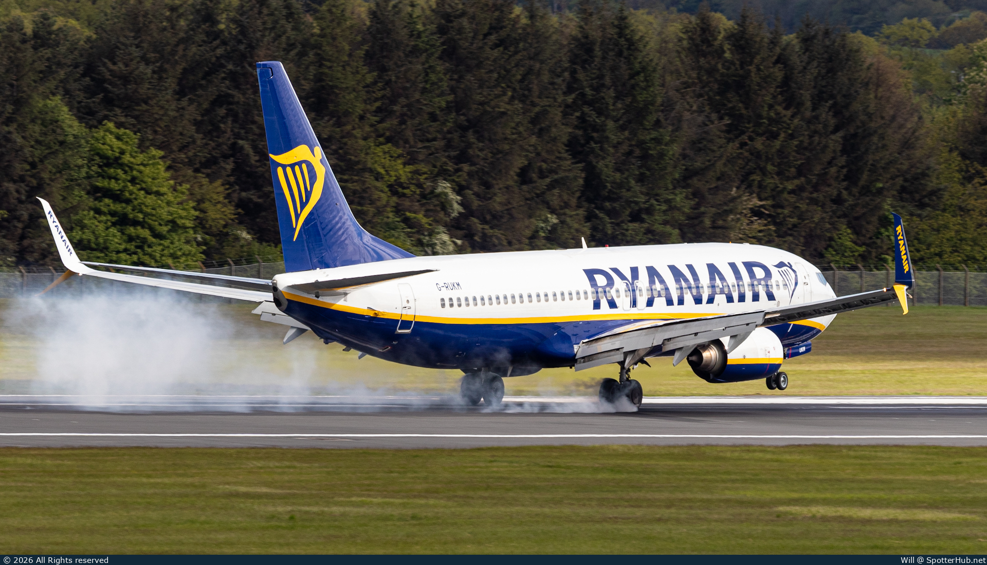 Photo of G-RUKM - Boeing 737-8AS operated by Ryanair UK
