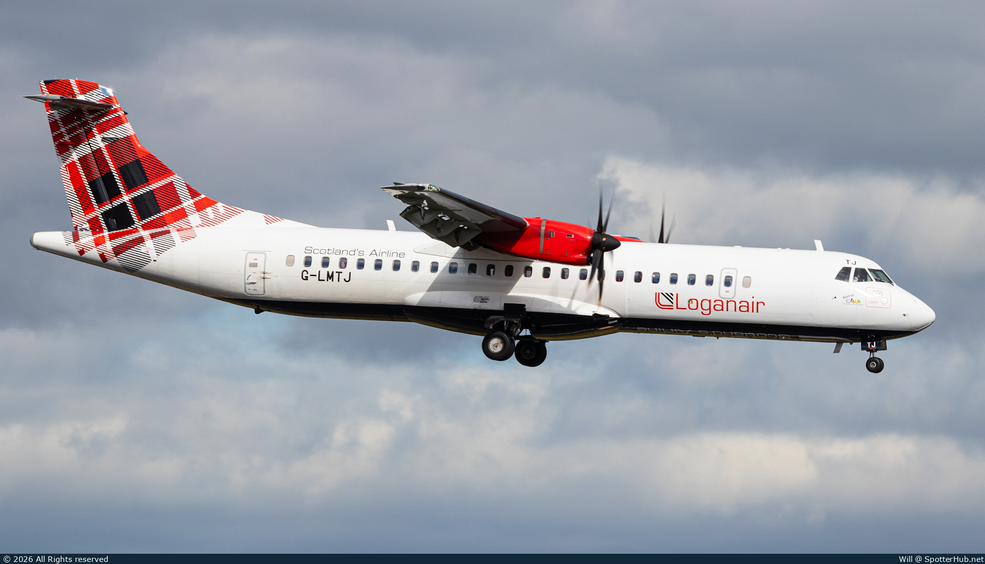 Photo of G-LMTJ - ATR 72-600 operated by Loganair