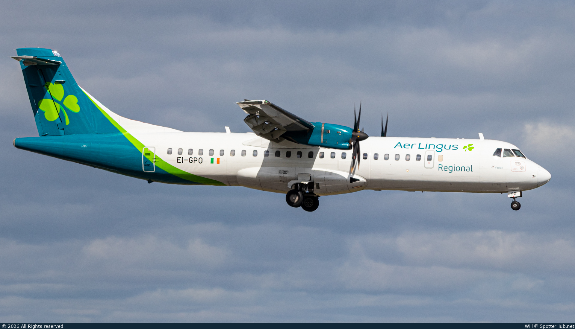 Photo of EI-GPO - ATR 72-600 operated by Aer Lingus Regional (opb Emerald Airlines)