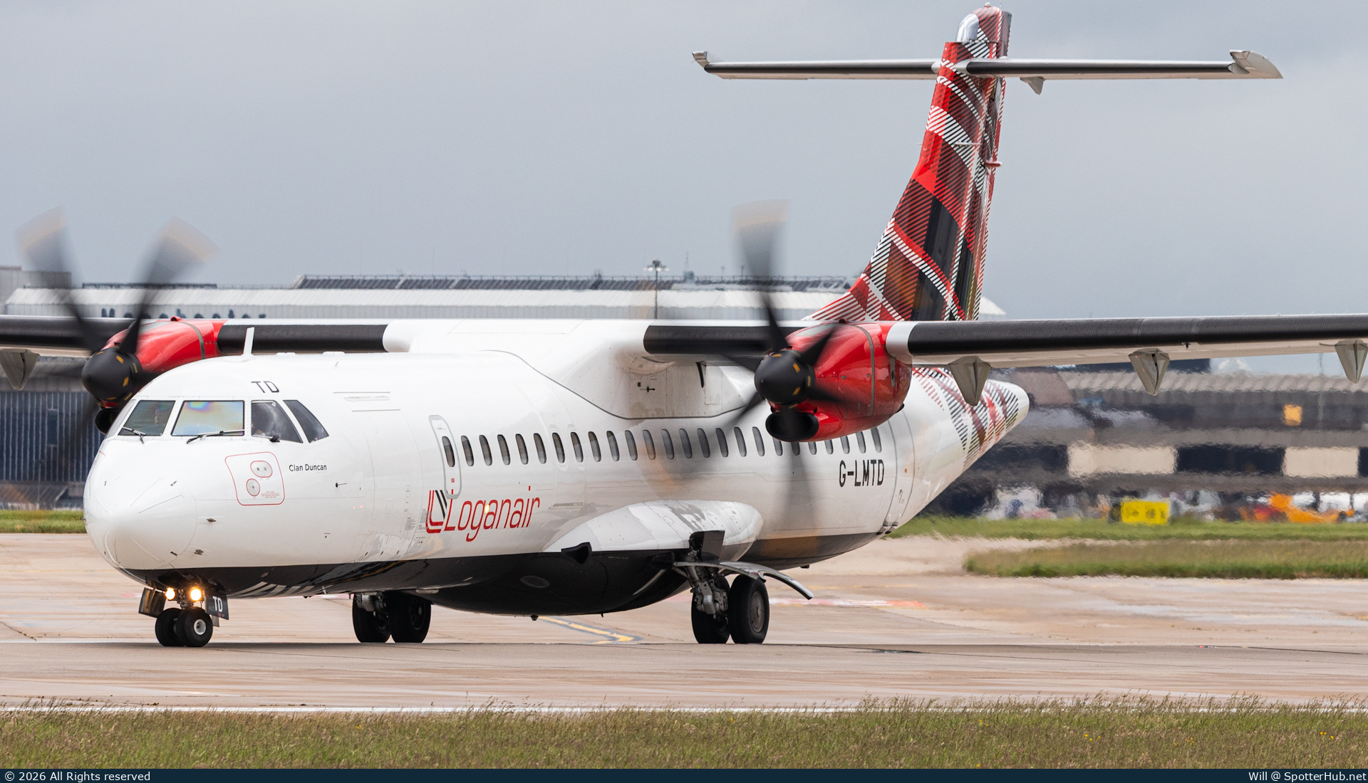 Photo of G-LMTD - ATR 72-600 operated by Loganair