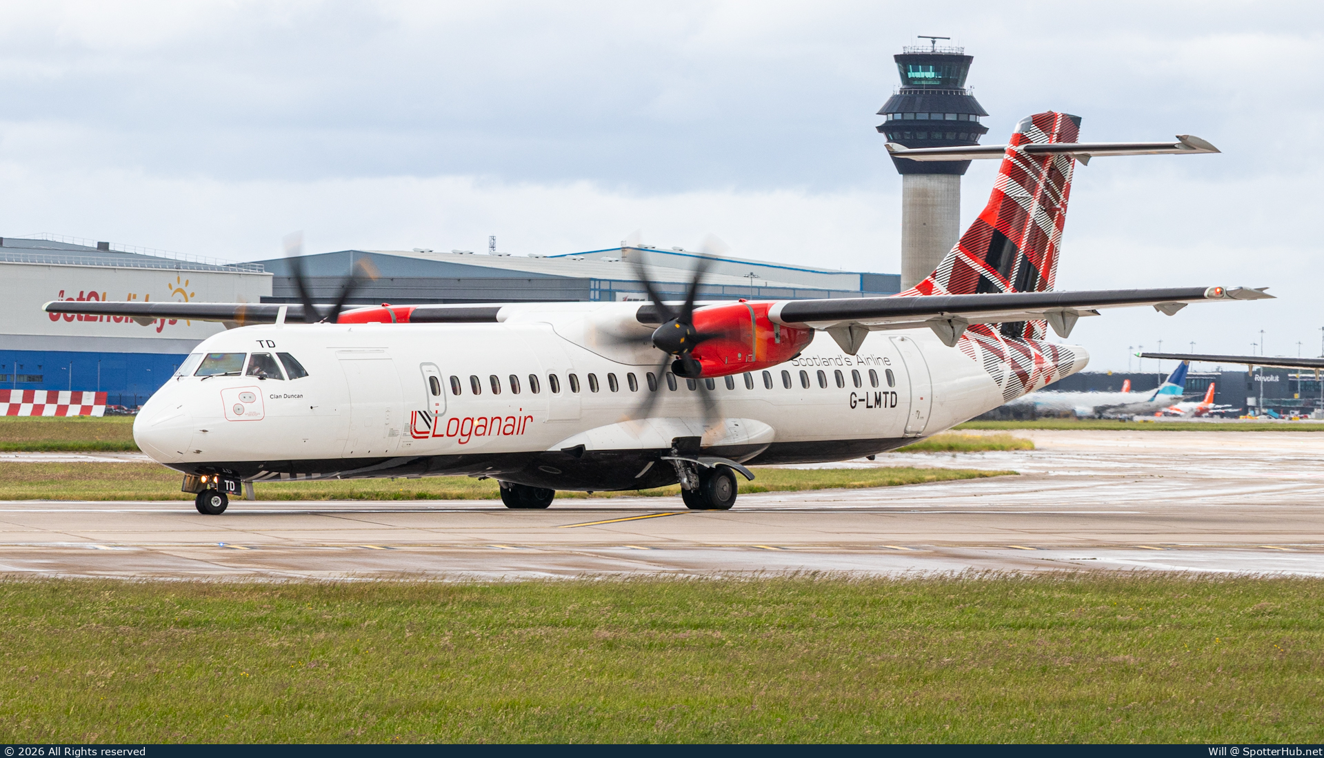 Photo of G-LMTD - ATR 72-600 operated by Loganair