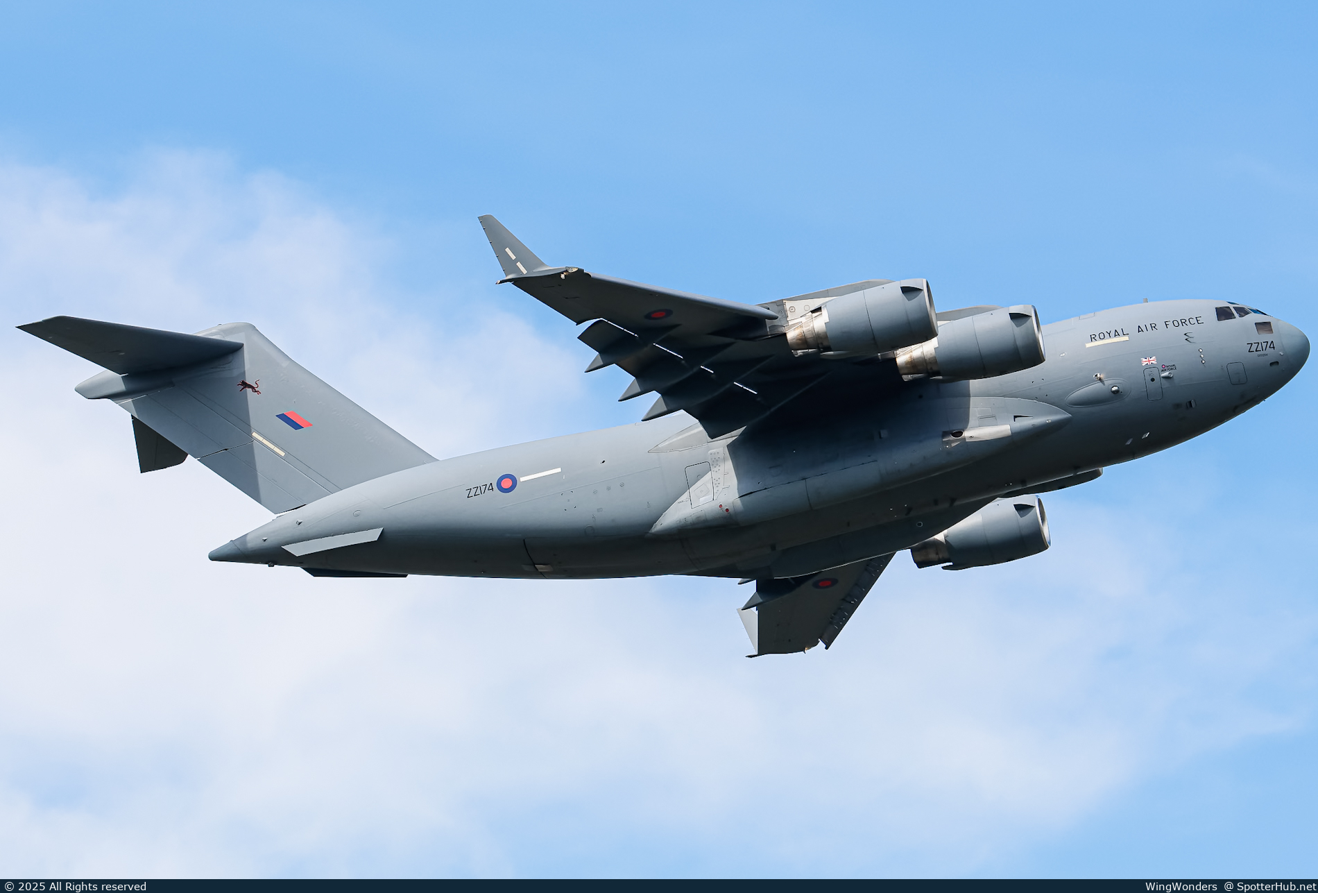 Photo of ZZ174 - Boeing C-17A Globemaster III at Albrecht Dürer