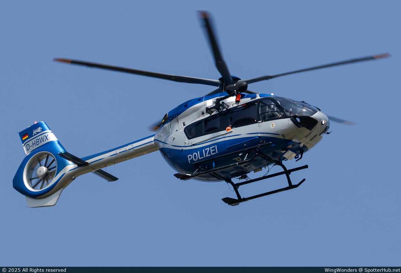 Photo of D-HBWX - Airbus Helicopters H145 operated by German Police - Hubschrauberstaffel Baden-Württemberg